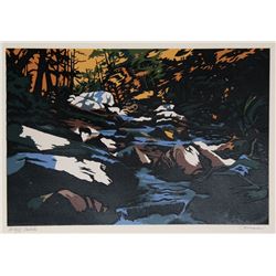 Jon Carsman, Hemlocks, Serigraph