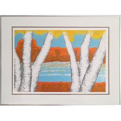 Neil Korpi, The Birches, Silkscreen