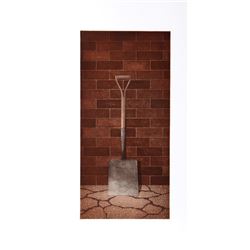 Terence Millington, The Shovel, Mezzotint