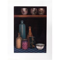Olivia Munroe, Three Cups, Mezzotint