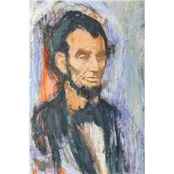 David K. Stone, Abraham Lincoln, Lithograph