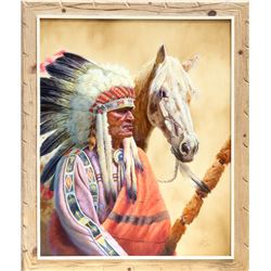 Gregory Perillo, Roman Nose, Oil Painting
