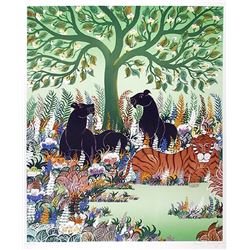 Yannis Amoryanos, Friends, Serigraph