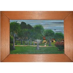 Jose Antonio Velasquez, Plantation, Oil Painting