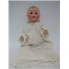 Image 1 : AN ARMAND MARSEILLE BISQUE HEAD BABY DOLL, moulded hair, sleeping eyes, open mouth, jointed body,...