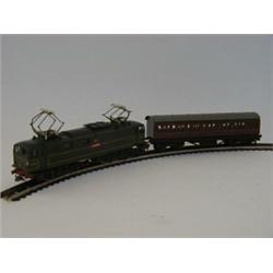 A TRIX TWIN RAILWAY BO-BO LOCOMOTIVE, No.26056, 'Triton', (in damaged box) and a boxed Trix Twin...