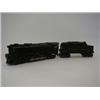 Image 1 : A LIONEL TRAINS 6-8-6 LOCOMOTIVE AND TENDER, No.671, O Gauge electric, matt black livery, tender...