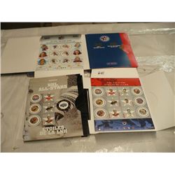 NHL All-Star Stamps (37 Books)