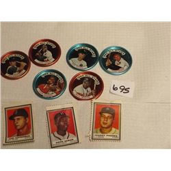 1962 Topps Stamps 1964 All Star Coins