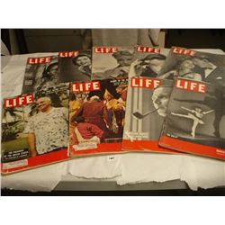 Life Magazines 1940's and 1950's (10)