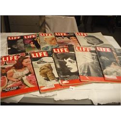 Life Magazines 1950's and 1960's (10)
