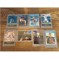 Lot of 8 Cased Baseball Cards