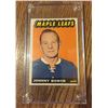 Image 1 : 1965-66 Topps Johnny Bower Hockey Card