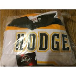 Autographed Ken Hodge Boston Bruin Jersey