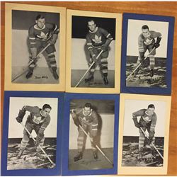 Lot of 6 Group 1 1934-43 Beehives Toronto Maple Leafs