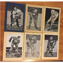 Lot of 6 Group 1 1934-43 Beehives Toronto Maple Leafs