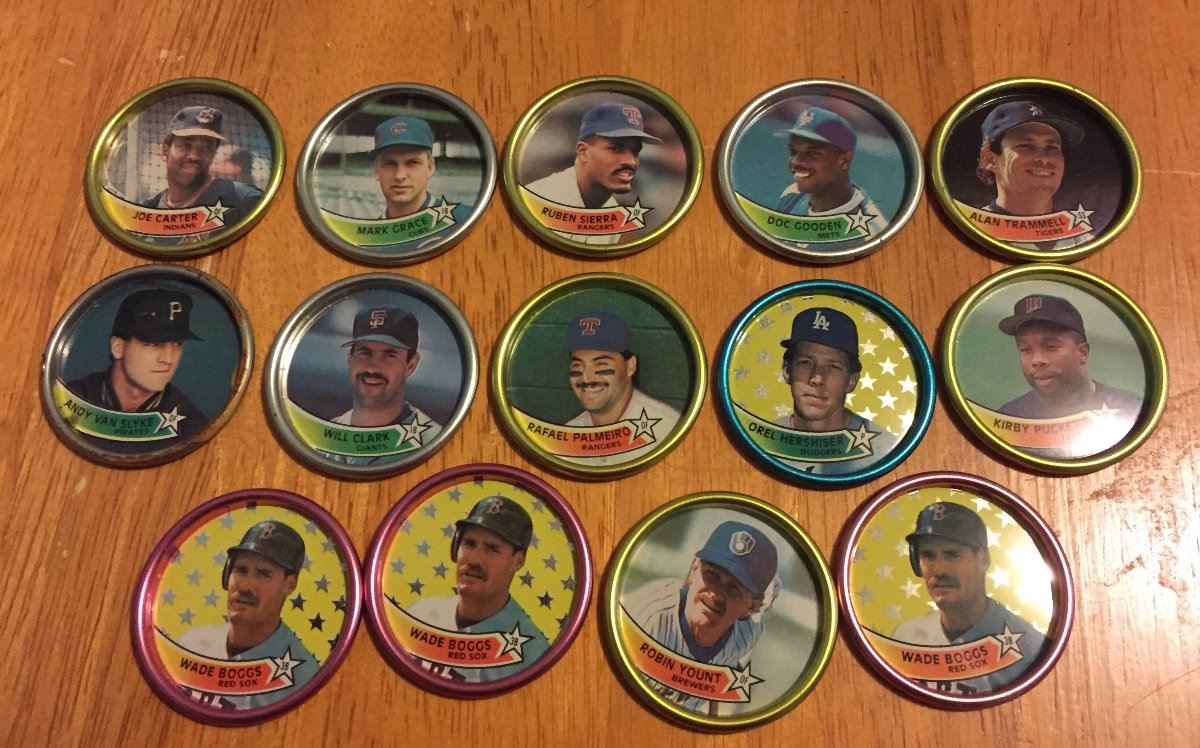 Lot of 14 1989 Topps Baseball Coins