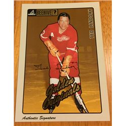 1997-98 Beehive Ted Lindsay Autographed Card
