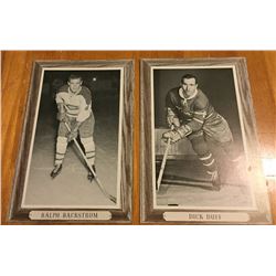Lot of 2 Group 3 1964-67 Beehives Montreal Canadiens