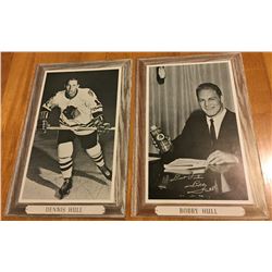 Lot of 2 Group 3 1964-67 Beehives Dennis and Bobby Hull