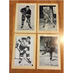 Lot of 4 Group 2 1944-63 Beehives New York Rangers