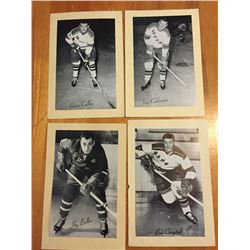 Lot of 4 Group 2 1944-63 Beehives New York Rangers