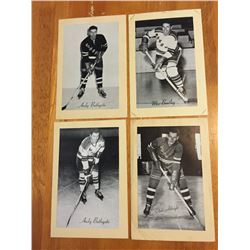 Lot of 4 Group 2 1944-63 Beehives New York Rangers