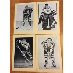 Lot of 4 Group 2 1944-63 Beehives Boston Bruins
