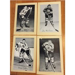 Lot of 4 Group 2 1944-63 Beehives Boston Bruins