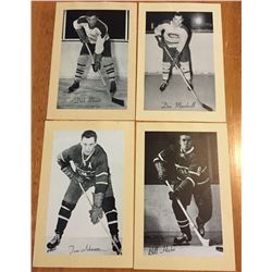 Lot of 4 Group 2 1944-63 Beehives Montreal Canadiens
