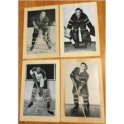 Lot of 4 Group 2 1944-63 Beehives Montreal Canadiens