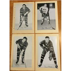 Lot of 4 Group 2 1944-63 Beehives Montreal Canadiens