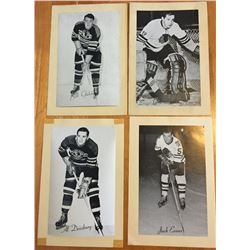 Lot of 4 Group 2 1944-63 Beehives Chicago Black Hawks