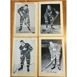 Lot of 4 Group 2 1944-63 Beehives Toronto Maple Leafs