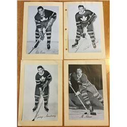 Lot of 4 Group 2 1944-63 Beehives Toronto Maple Leafs
