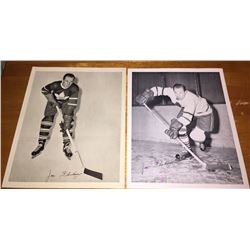 Lot of 2 Quaker Photos Toronto Maple Leafs