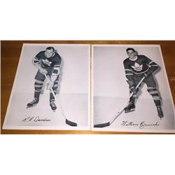 Lot of 2 Quaker Photos Toronto Maple Leafs