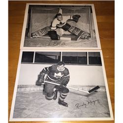 Lot of 2 Quaker Photos Toronto Maple Leafs