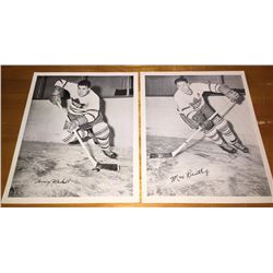 Lot of 2 Quaker Photos Toronto Maple Leafs