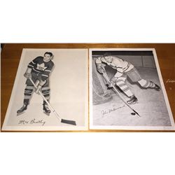 Lot of 2 Quaker Photos Toronto Maple Leafs