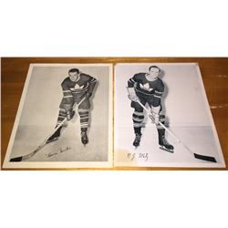 Lot of 2 Quaker Photos Toronto Maple Leafs