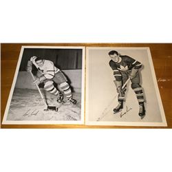 Lot of 2 Quaker Photos Toronto Maple Leafs