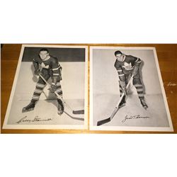 Lot of 2 Quaker Photos Toronto Maple Leafs