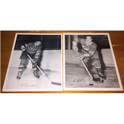Lot of 2 Quaker Photos Montreal Canadiens