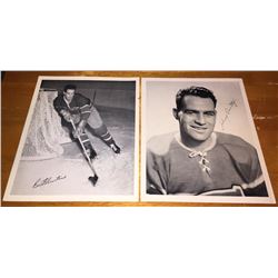 Lot of 2 Quaker Photos Montreal Canadiens