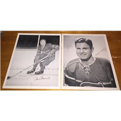 Lot of 2 Quaker Photos Montreal Canadiens