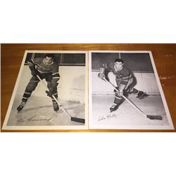 Lot of 2 Quaker Photos Montreal Canadiens