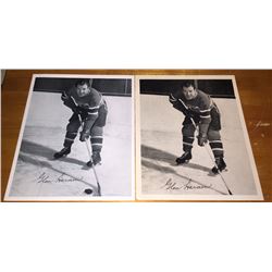 Lot of 2 Quaker Photos Montreal Canadiens