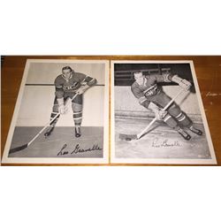Lot of 2 Quaker Photos Montreal Canadiens