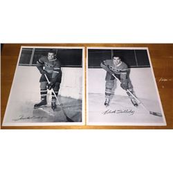 Lot of 2 Quaker Photos Montreal Canadiens